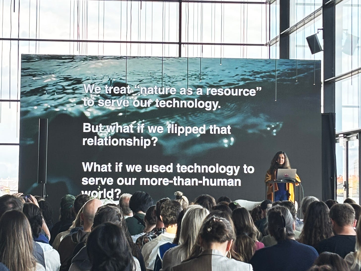 Anab Jain on stage at Future Days 2026 in Copenhagen