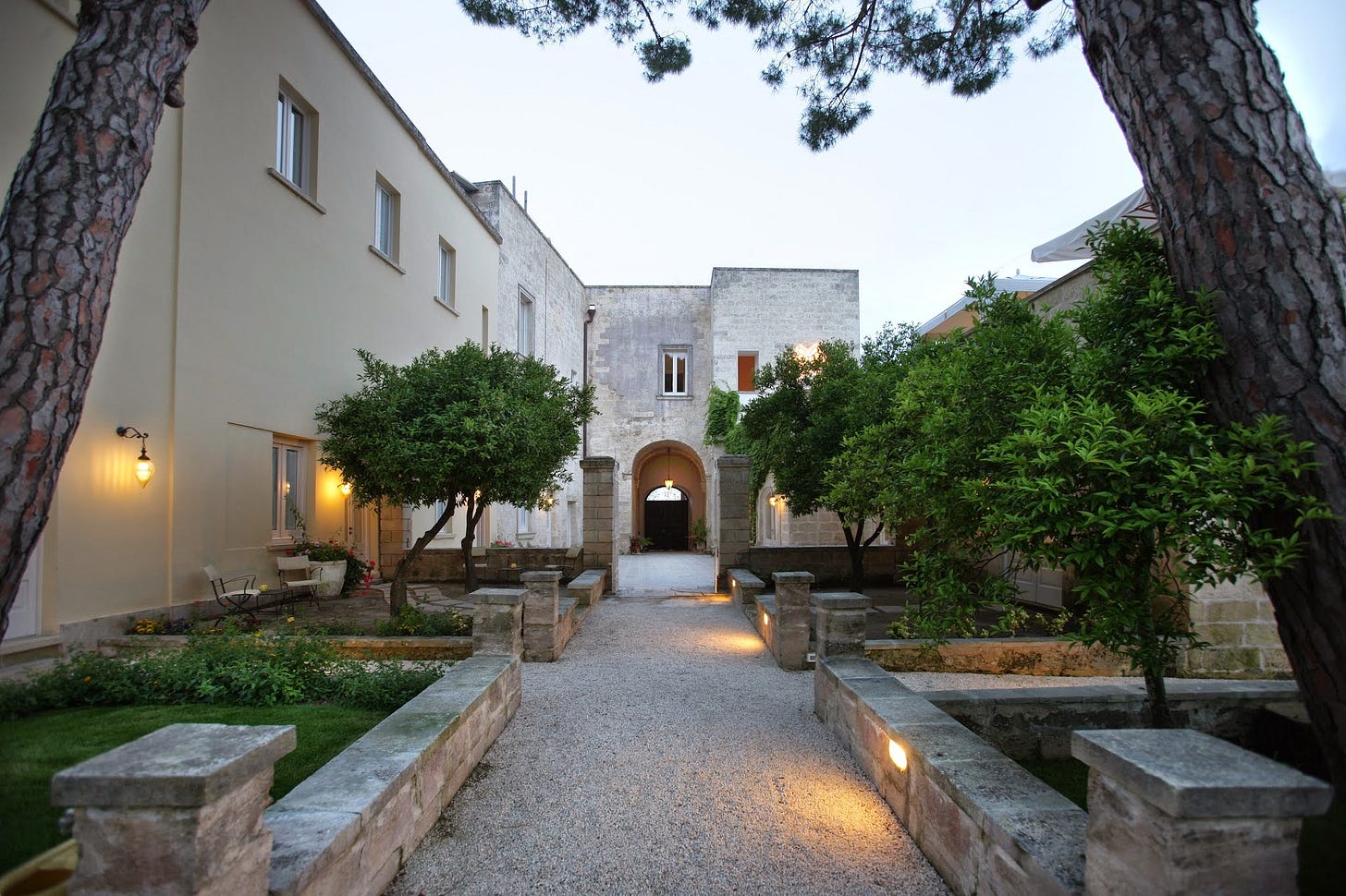 Corte del palazzo Italy