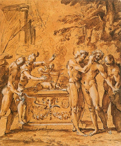 File:Annibale Carracci, study for Lupercalia.jpg