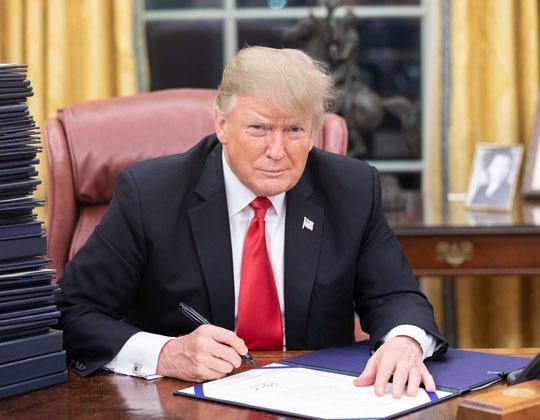 Donald Trump's 26 Day One Executive Orders Are Insane and Unconstitutional • Seminole County Democratic Party Donald Trump's 26 Day One Executive Orders Are Insane and Unconstitutional • Seminole County Democratic Party