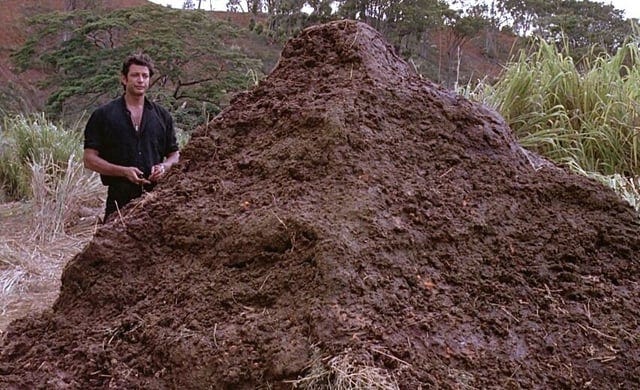 r/shittymoviedetails - In Jurassic Park, Ian Malcolm comes across a massive pile of dinosaur shit. This is subtle foreshadowing to the Jurassic Park franchise's eventual decline. r/shittymoviedetails - In Jurassic Park, Ian Malcolm comes across a massive pile of dinosaur shit. This is subtle foreshadowing to the Jurassic Park franchise's eventual decline.
