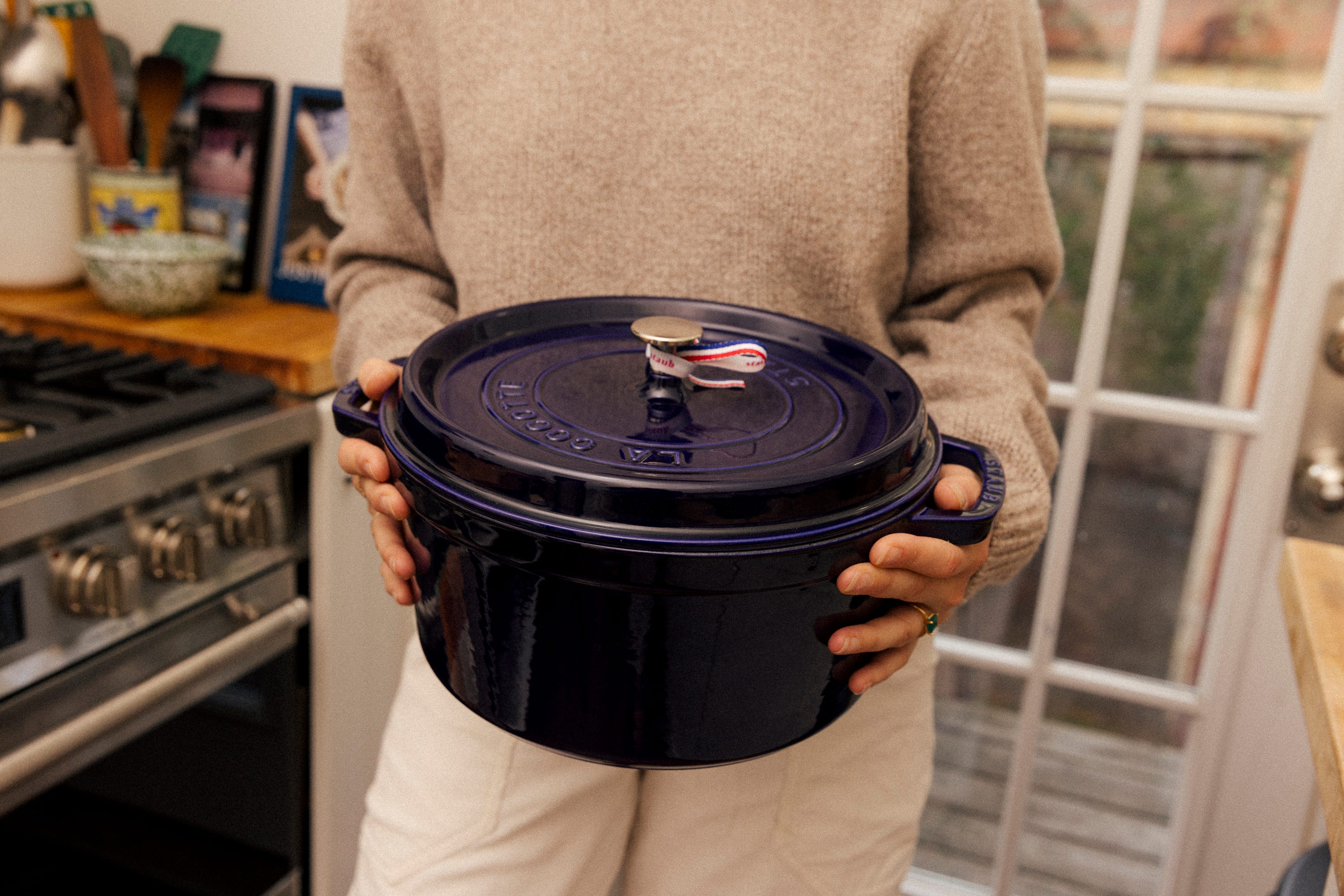 Win a 7-quart Staub! Win a tote! - by Justine Doiron