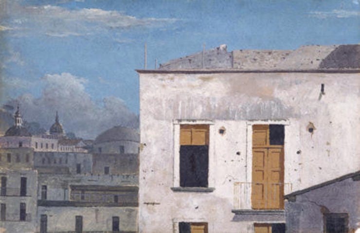 Thomas Jones : ‘Buildings in Naples’: 1782 : Cardiff, National Museum of Wales