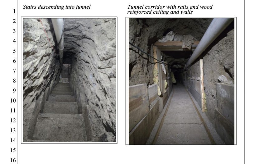 Another Otay Mesa drug smuggling tunnel, hospital employees in Chula Vista allegedly buying cocaine, and other updates in San Diego's federal court district