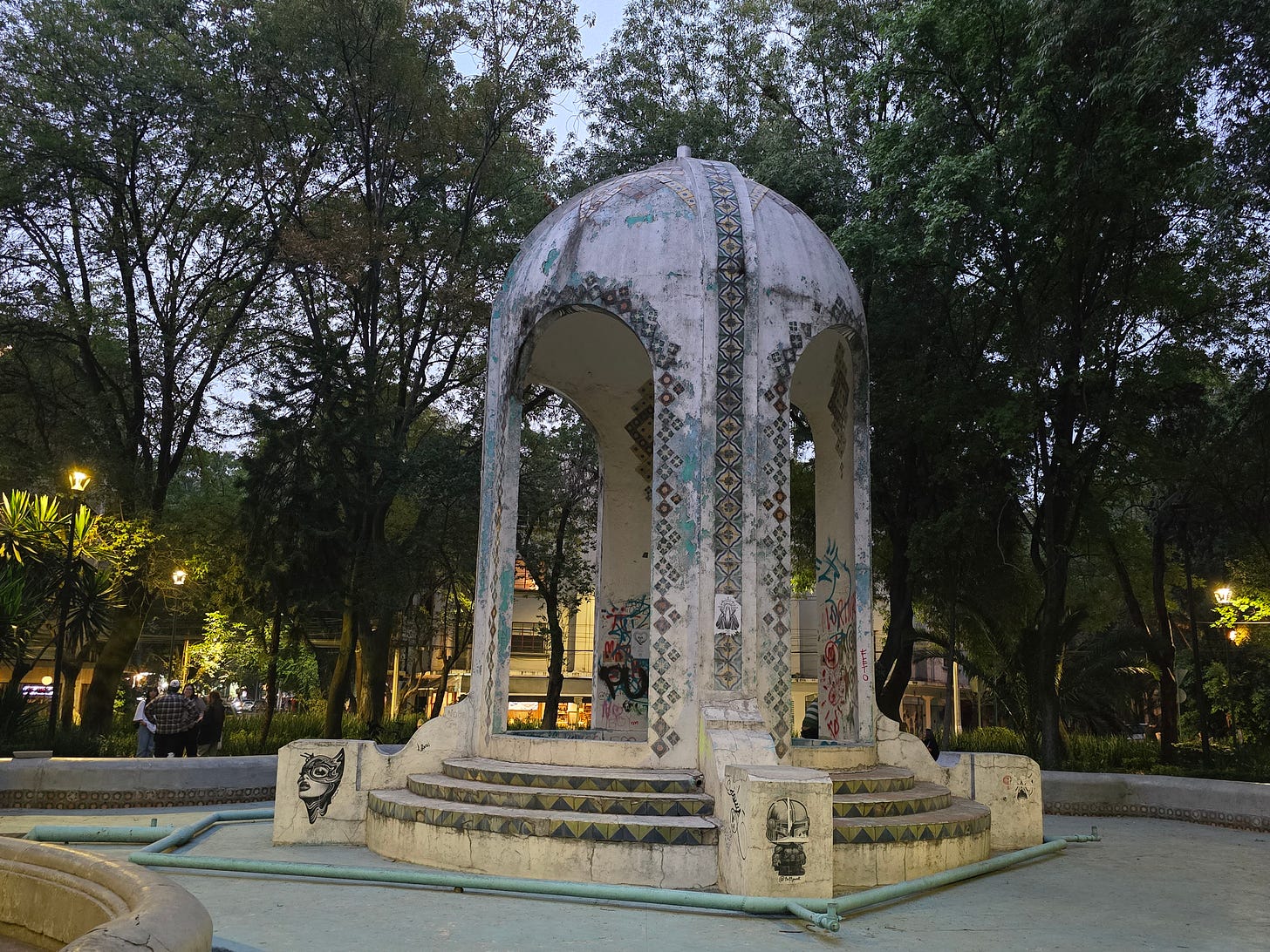 Plaza Popocatepetl, Condesa, Mexico City 