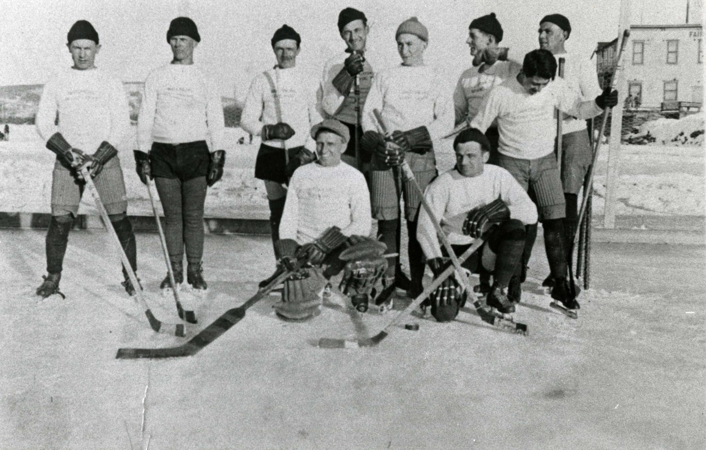 First hocky team in Anchorage, Alaska. First hocky team in Anchorage, Alaska.