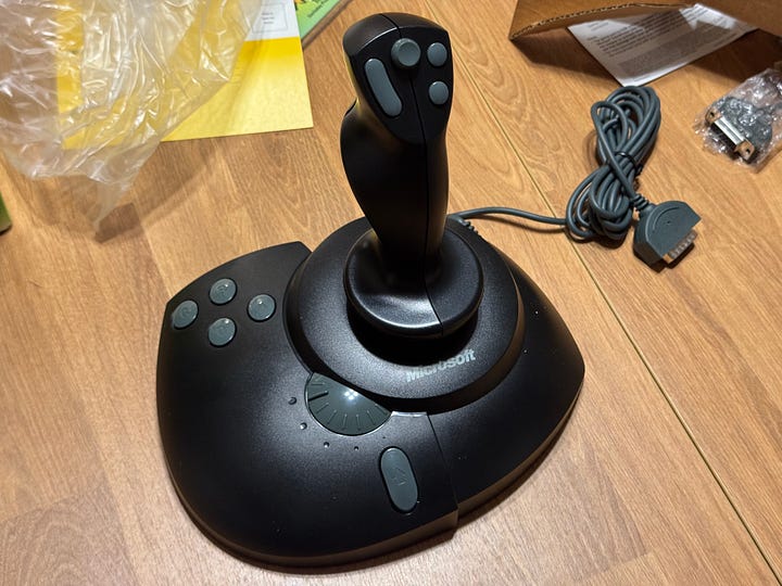 Unboxing a NewOld Stock Microsoft Sidewinder Precision Pro!