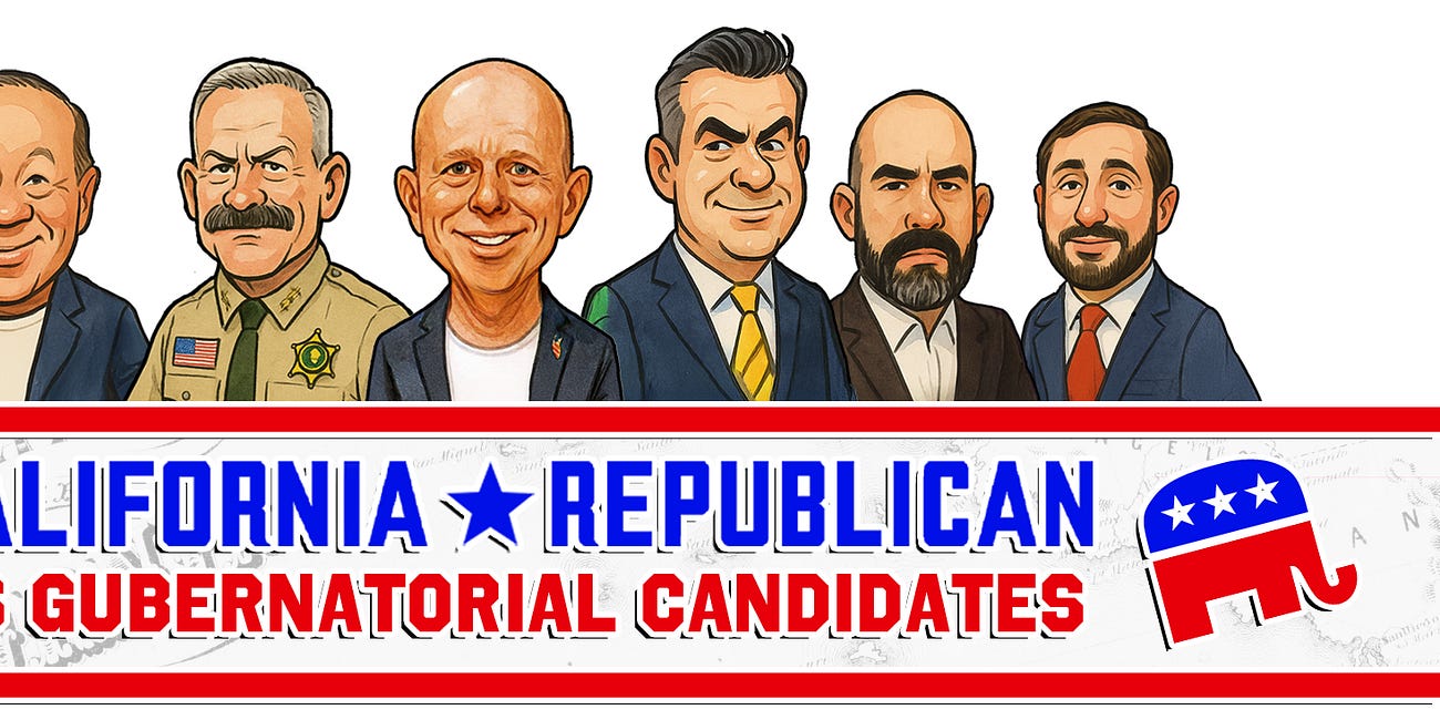 2026 Republican Candidates for California Governor