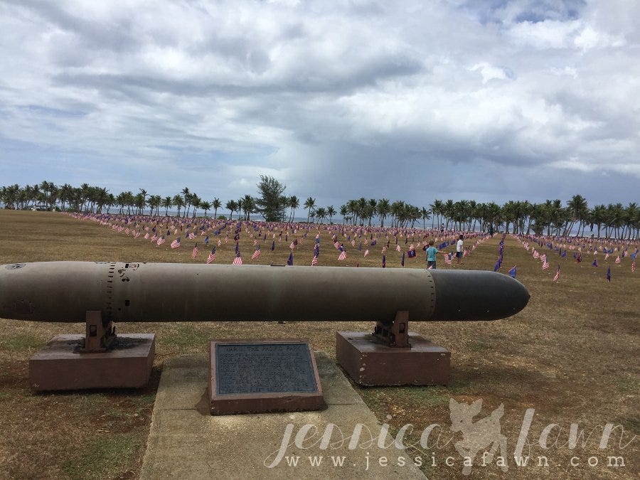 Memorial Day Flags | JessicaFawn.com