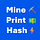 Mine Print Hash