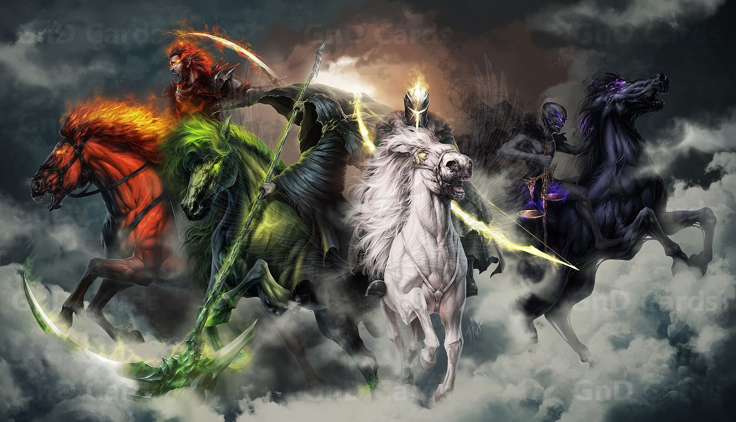Four Horsemen | Adair yl'Trois Wiki | Fandom