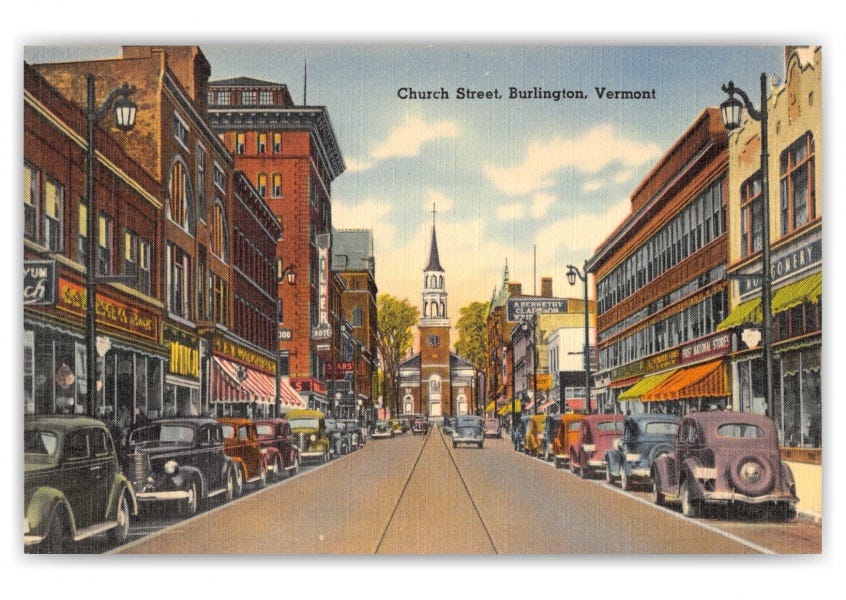 Burlington, Vermont, Church Street