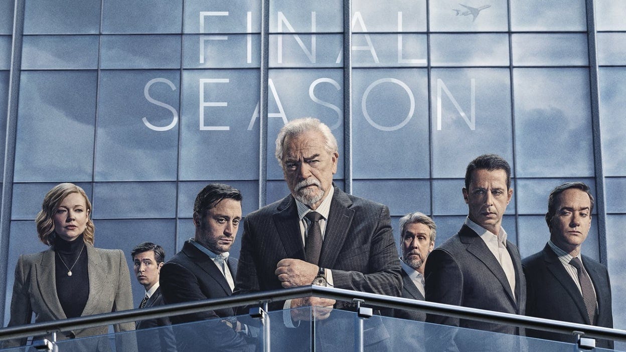 How the 'Succession' Season 4 poster hinted at Logan Roy's death | Mashable