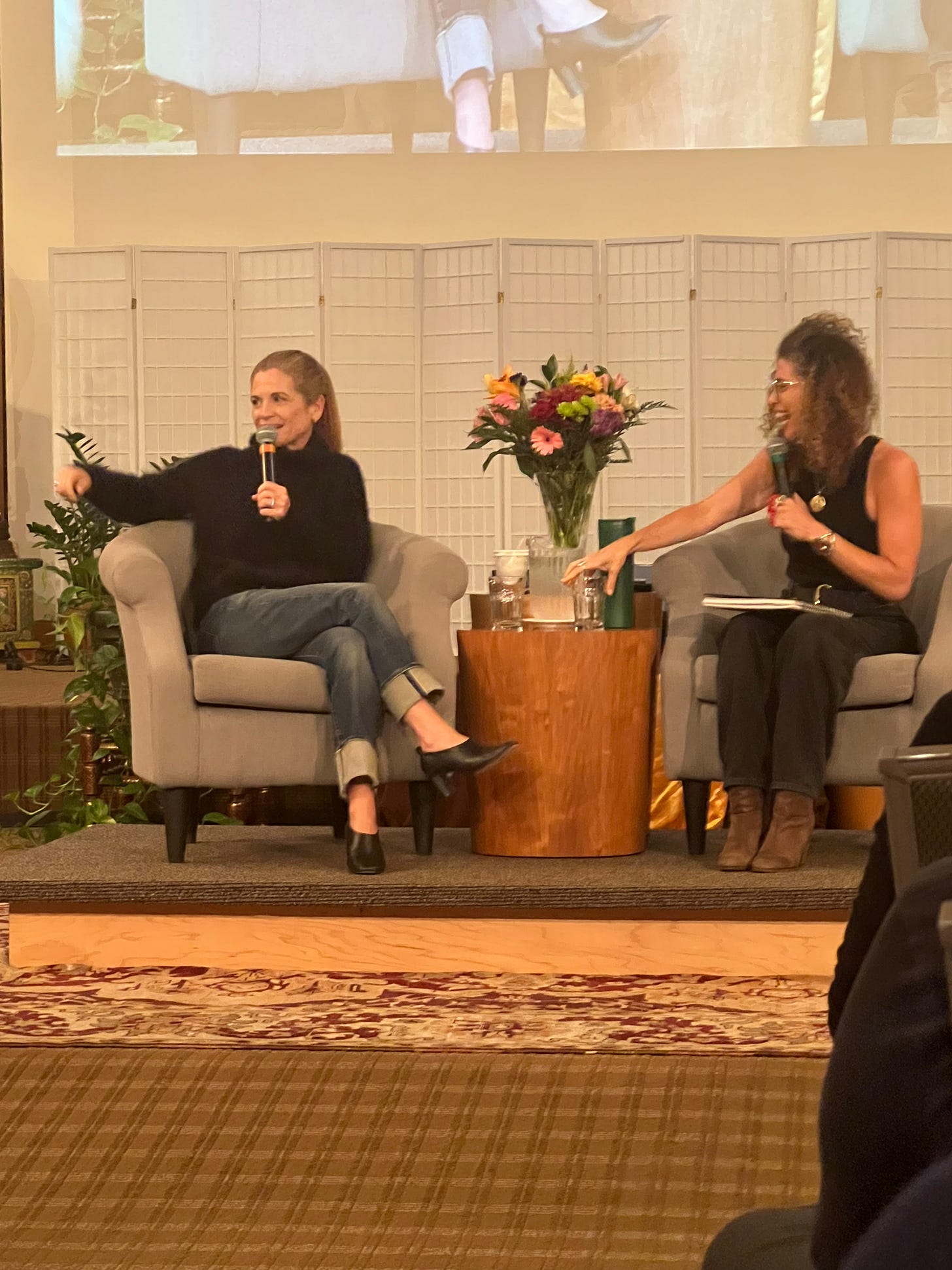 Sara Stansberry, Glennon Doyle, Eset Rose, Kripalu