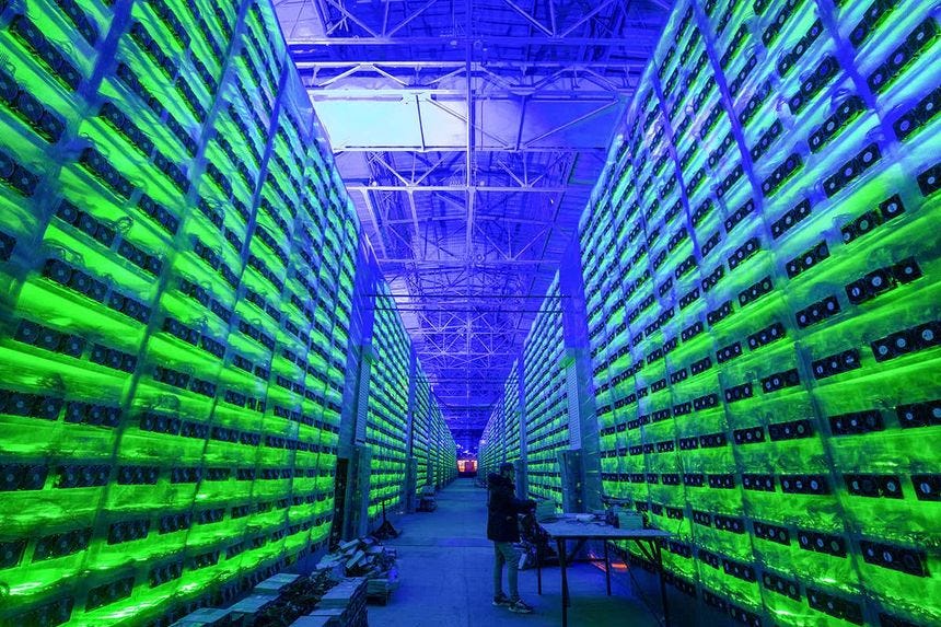 cryptocurrency mining farm