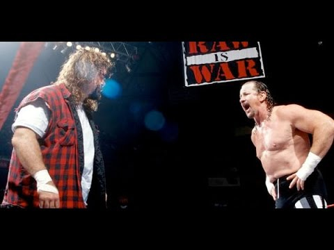 WWE 2K16- WWF RAW IS WAR 1998, MICK FOLEY VS TERRY FUNK - YouTube