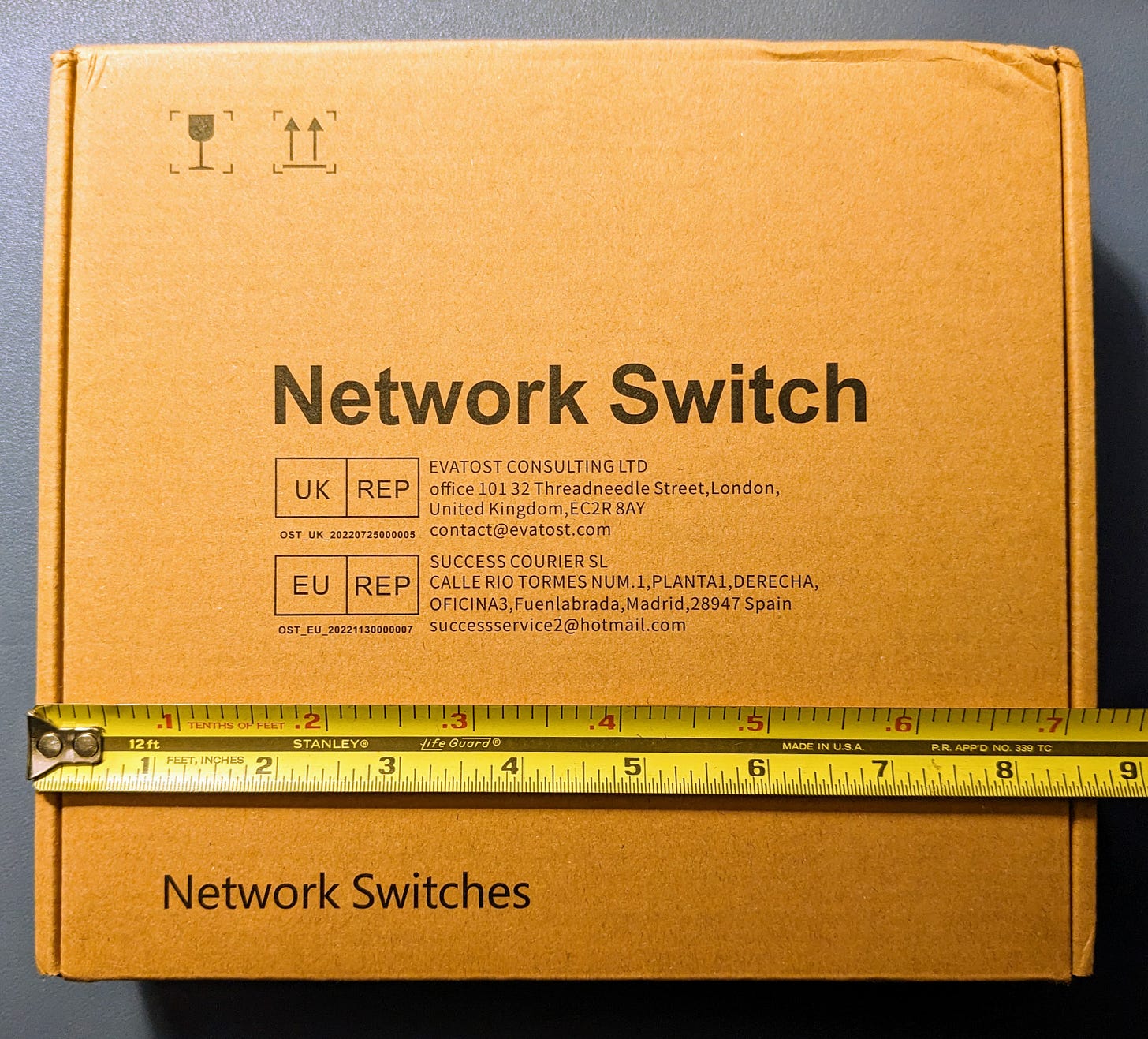 Bottom of box