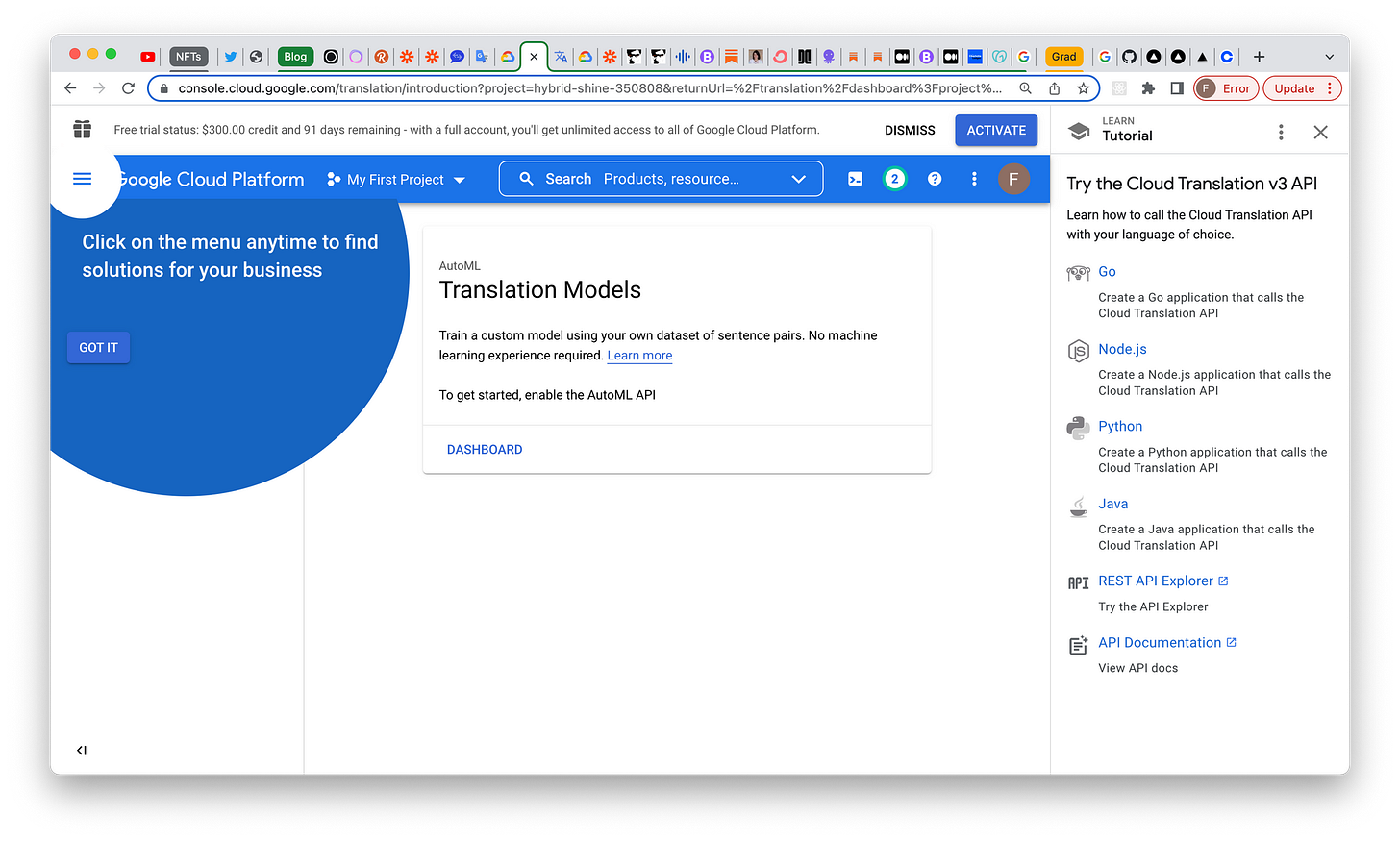 How I'm building a translation workflow for my self hosted Ghost blog using Google Cloud Platform's Translation API - part 1
