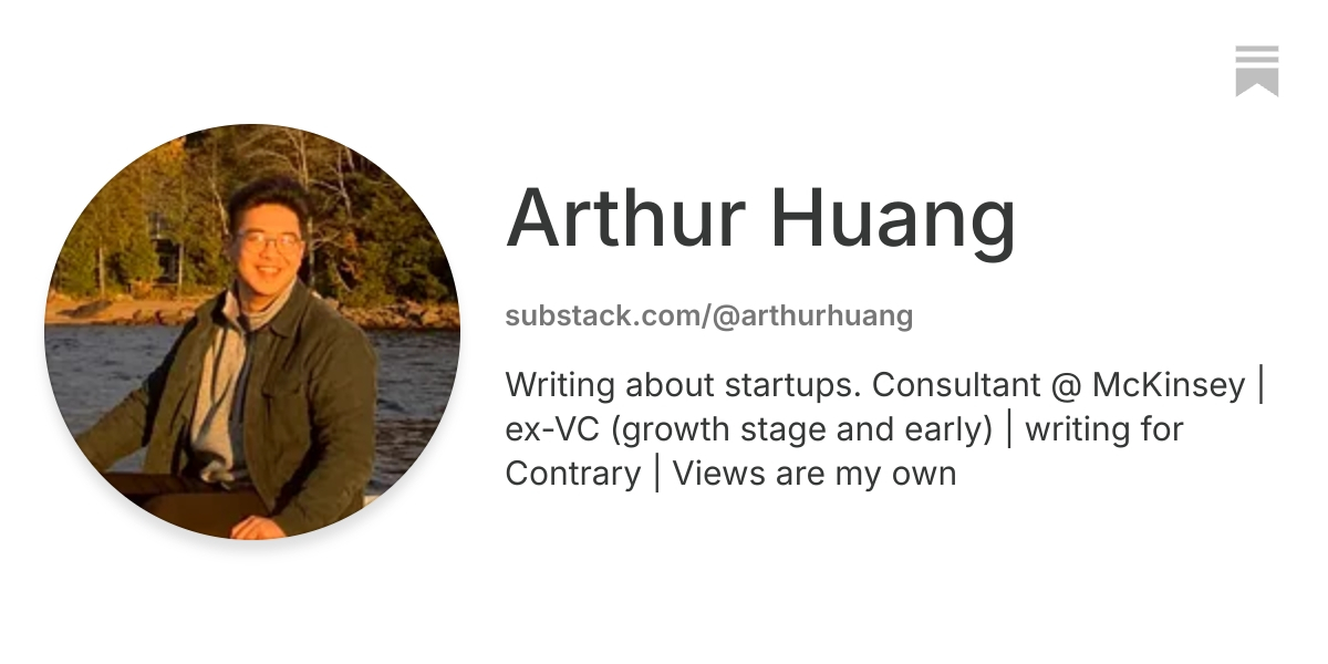 Arthur Huang | Substack