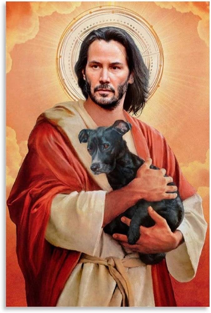 SHEFEI Keanu Reeves Jesus Christ Canvas Art Poster and Wall Art Picture Print Modern Family bedroom Decor Posters 12x18inch(30x45cm) : Amazon.co.uk: Home & Kitchen SHEFEI Keanu Reeves Jesus Christ Canvas Art Poster and Wall Art Picture Print Modern Family bedroom Decor Posters 12x18inch(30x45cm) : Amazon.co.uk: Home & Kitchen