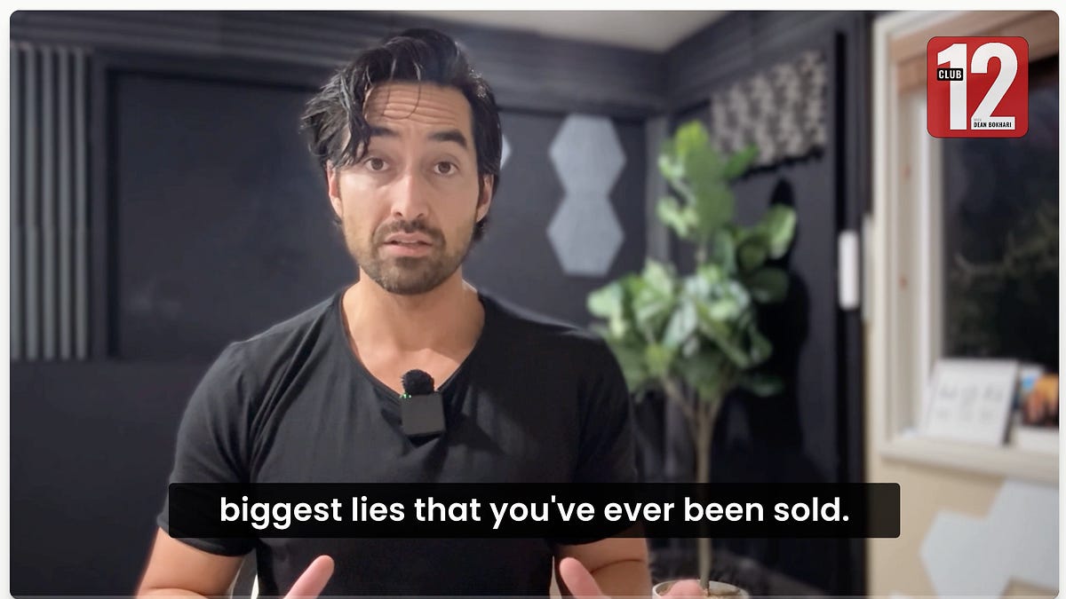 Work-Life Balance is a Lie - Club 12 with Dean Bokhari