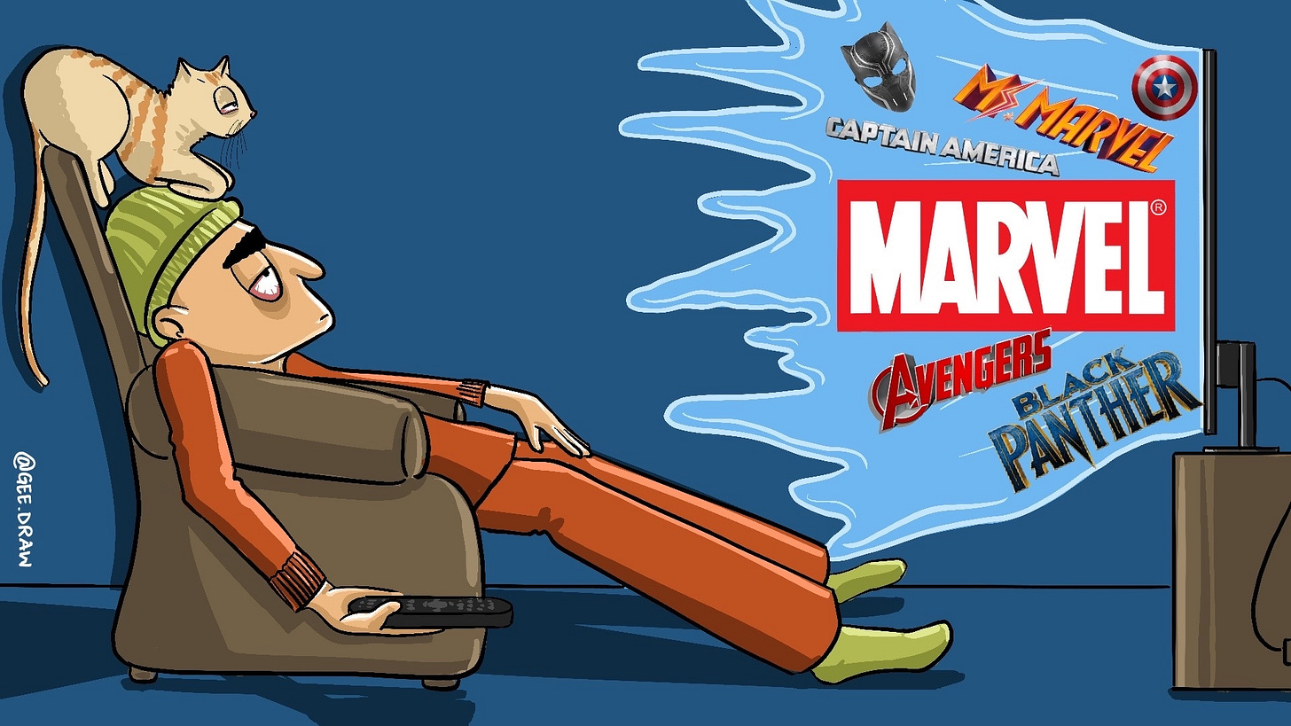 Marvel Fatigue is a real thing. You can blame MCU for placing quantity over  quality