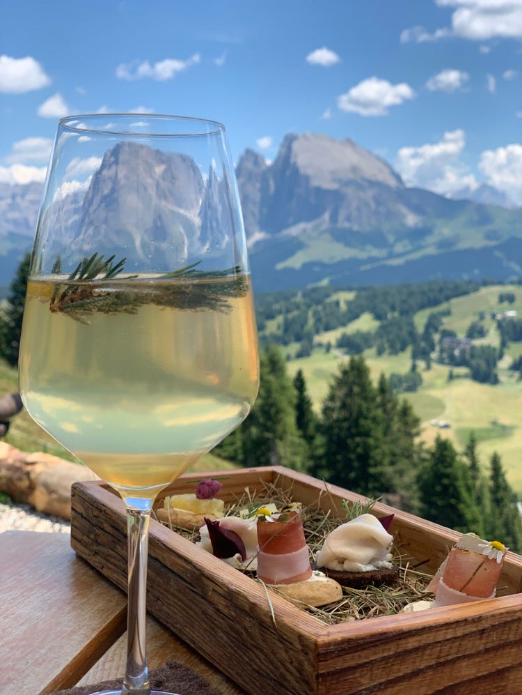 Tschötsch Alm Latschenkiefer Spritzz
