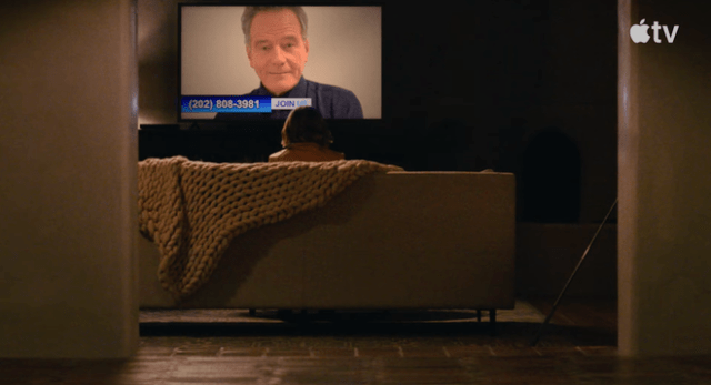 Still from Apple TV's new "Pluribus" promo Still from Apple TV's new "Pluribus" promo