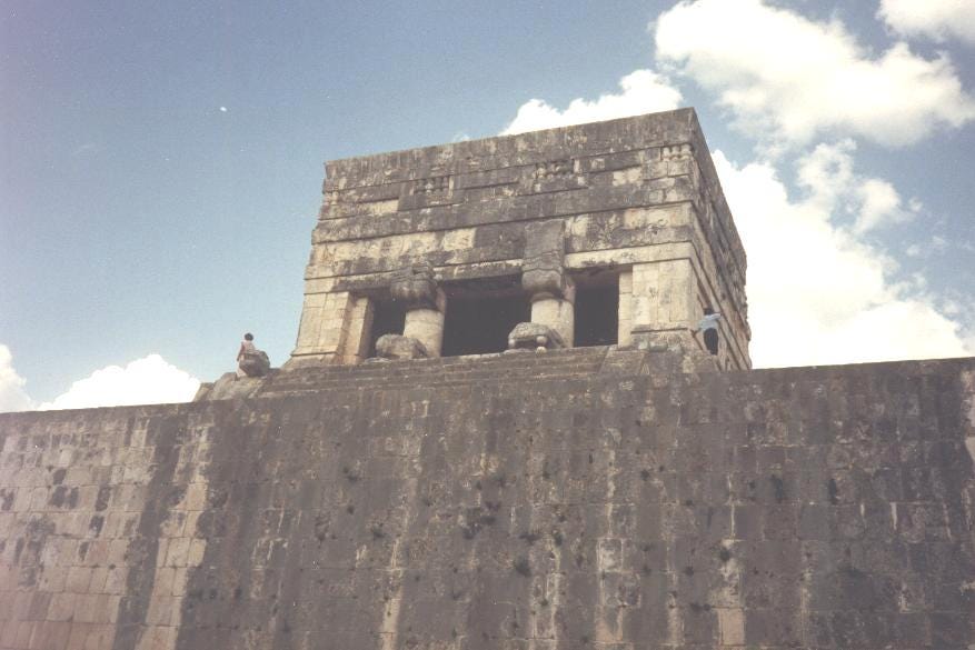 Upper Jaguar Temple. photo credit: Jeff Fomm, 1995