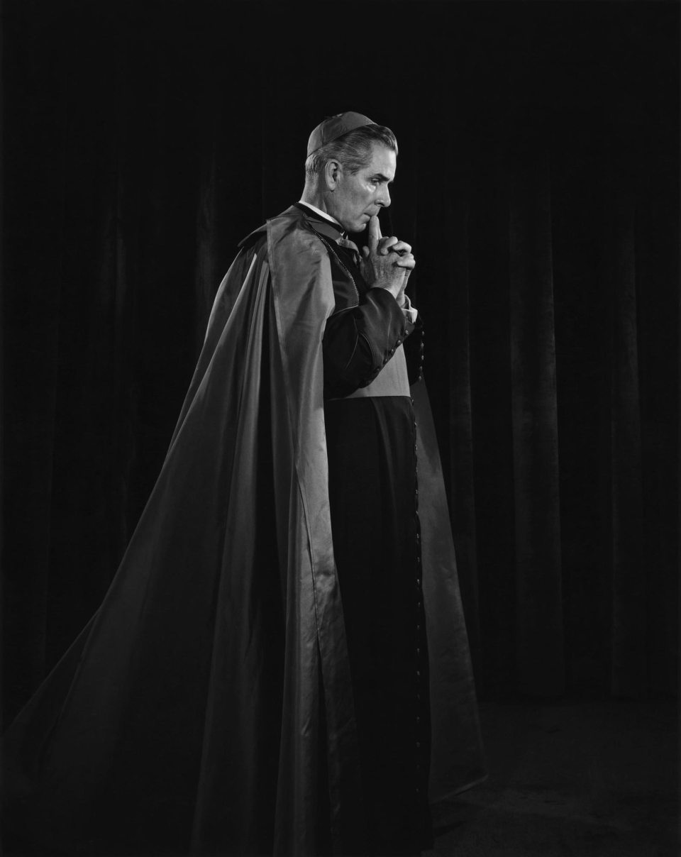 Bishop Fulton Sheen – Yousuf Karsh Bishop Fulton Sheen – Yousuf Karsh