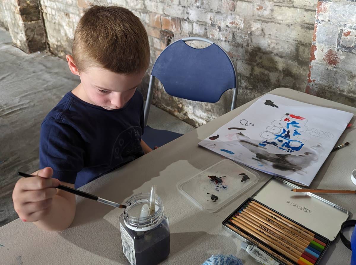 forged by fire painting forged by fire painting