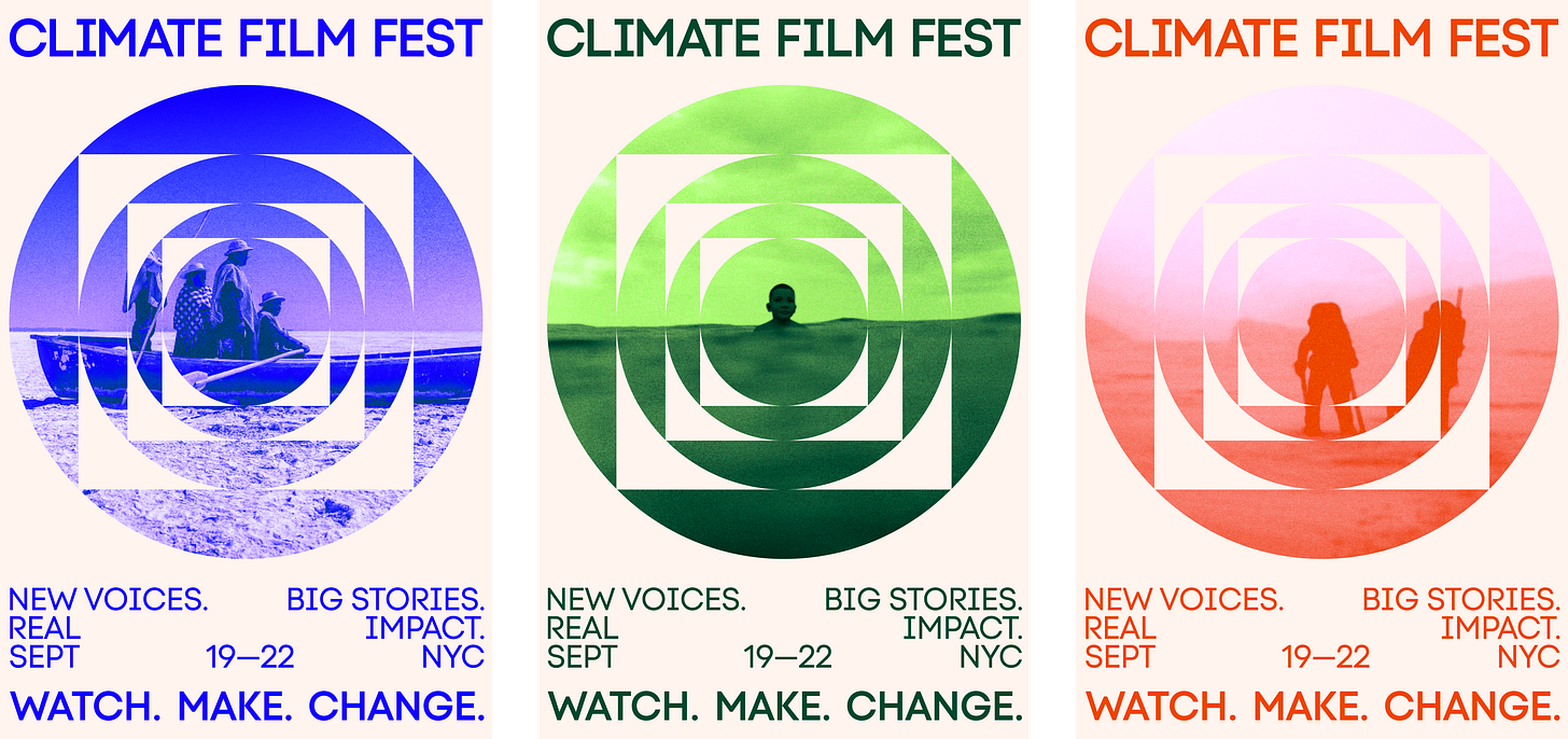 Climate Film Festival Posters Climate Film Festival Posters