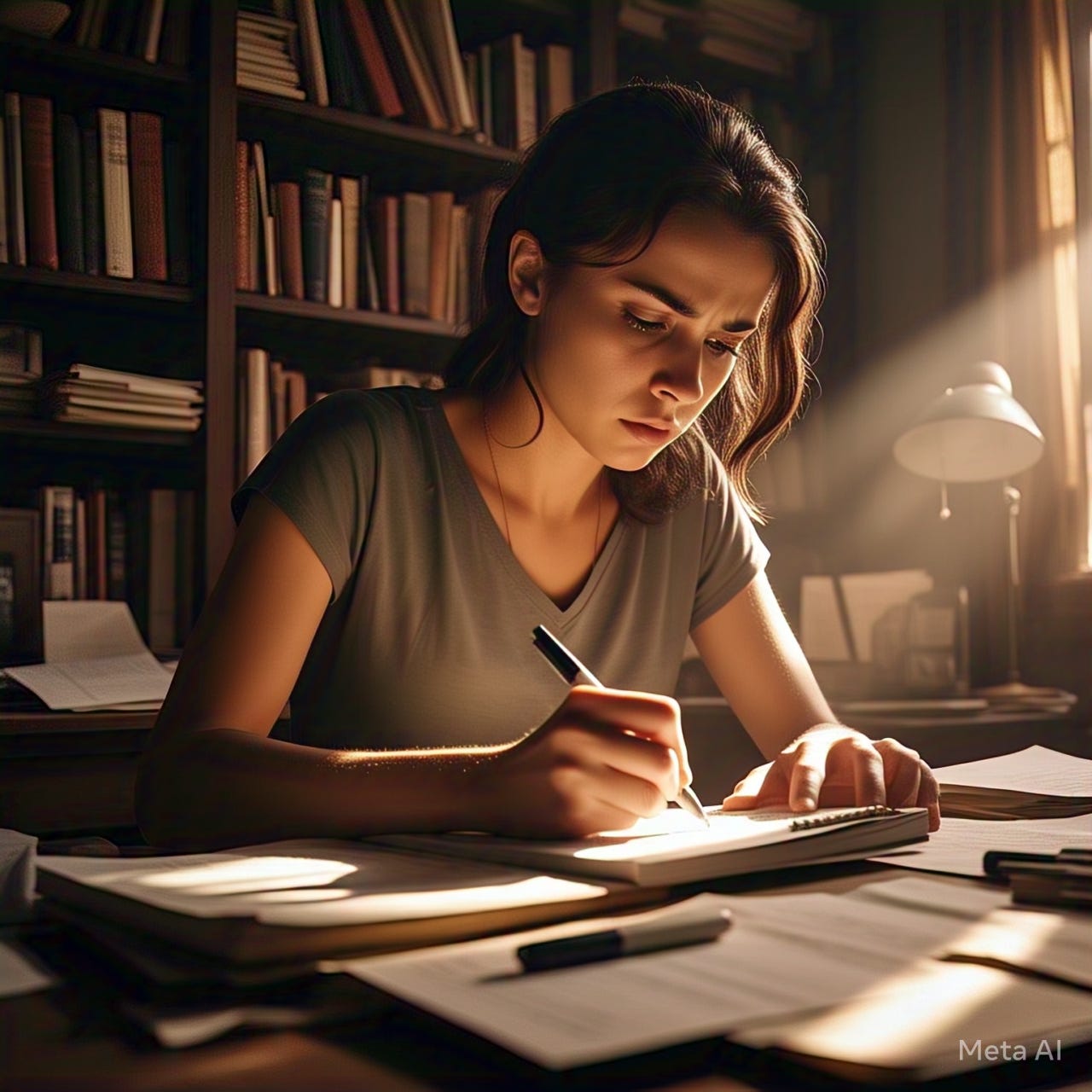 Image created using Meta AI. The prompt used to create the image is shared in the post