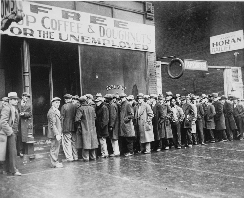 Unemployment During the Great Depression