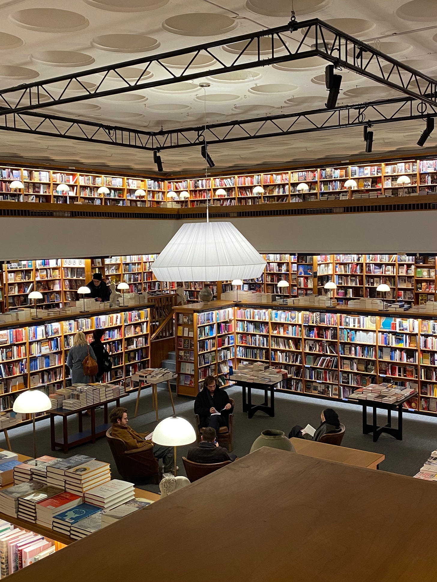 Blackwell’s bookshop in Oxford