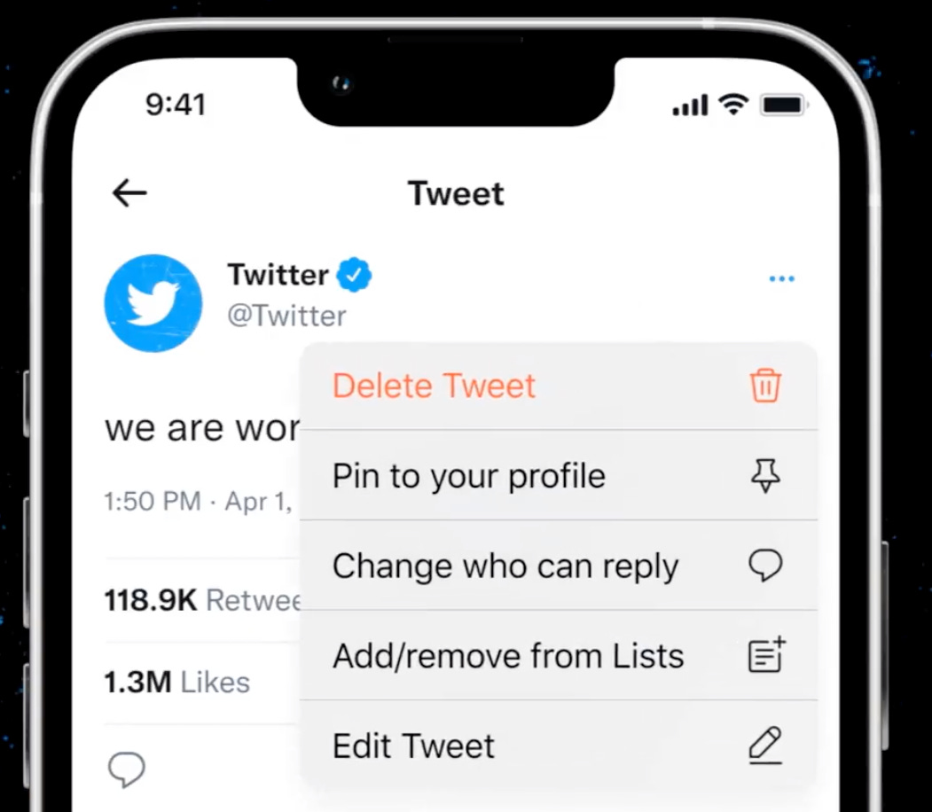 twitter edit button