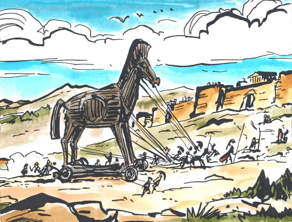 Le Cheval de Troie - ATHENA Editions Le Cheval de Troie - ATHENA Editions