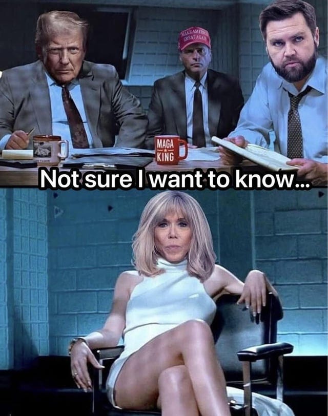r/ConservativeMemes - Brigitte Macron First “Lady” of France…IYKYK