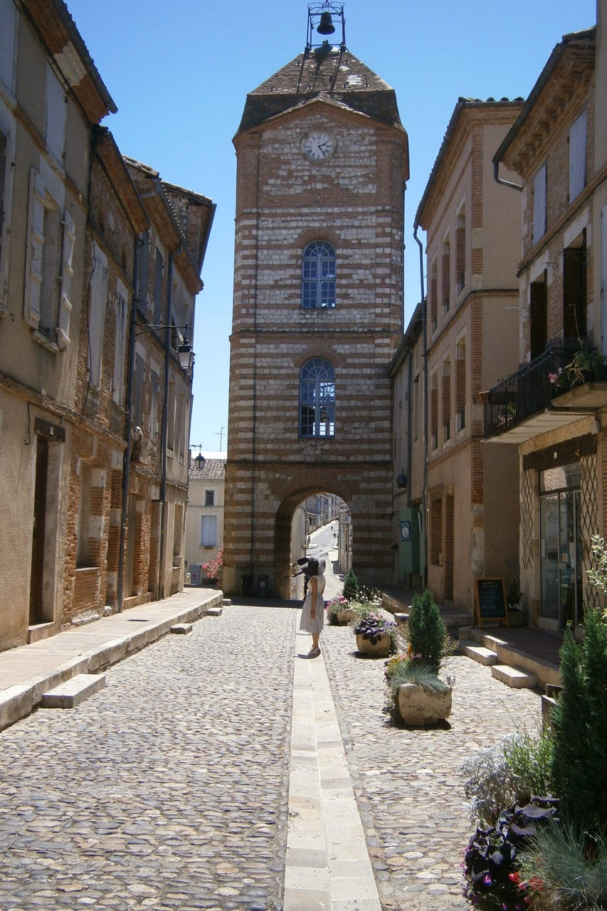 Auvillar - Clock Tower © A.Bordarie
