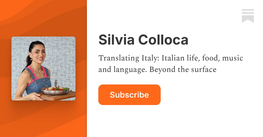 Silvia Colloca | Substack