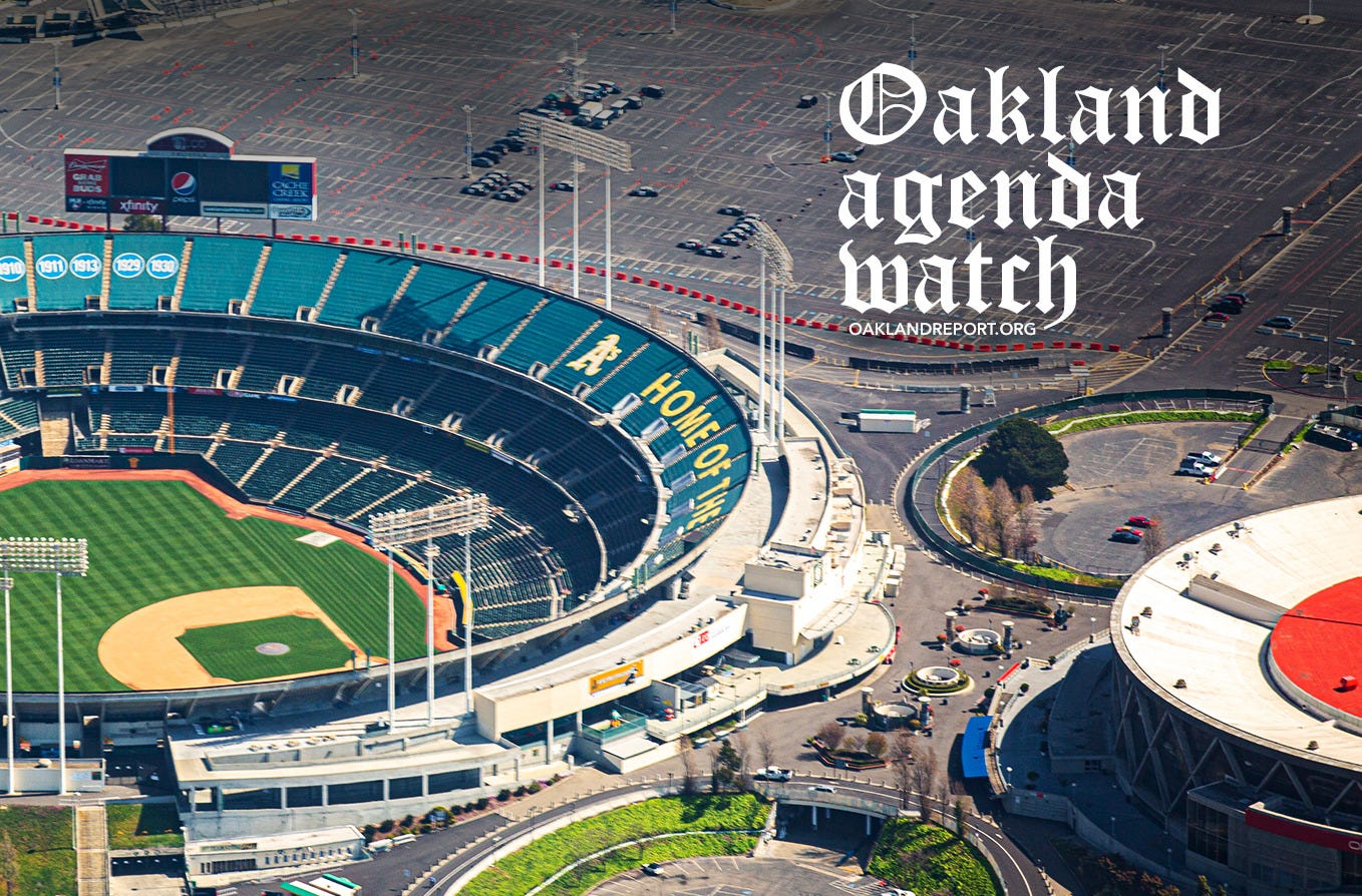 Oakland-Alameda County Coliseum Complex in Oakland, California, on Mar. 23, 2014. (Image source: Thomas Hawk / Creative Commons)