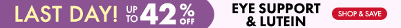 Get up to 42% Off on Eye Support and Lutein