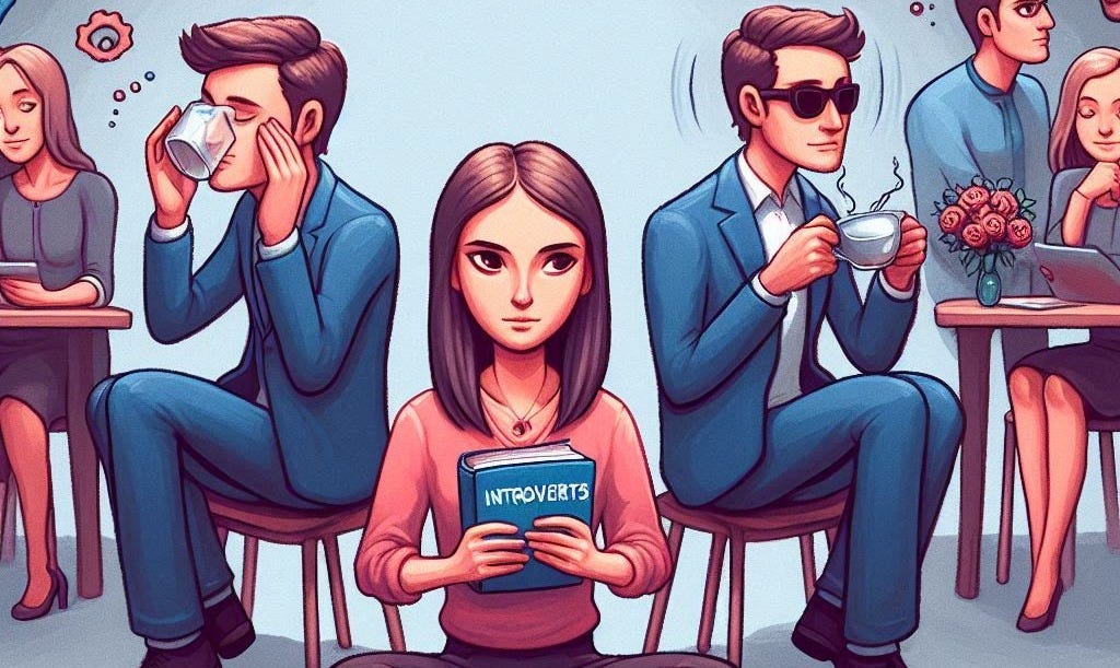 Qualities of introverts - When extroverts don't even recognize introverts. And how recognition helps with perception.