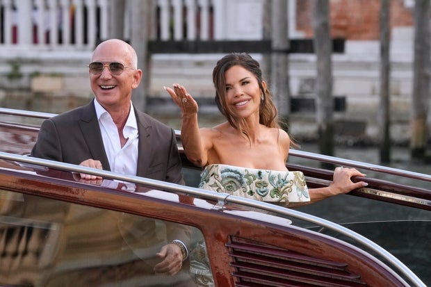 APTOPIX Italy Venice Bezos Wedding 