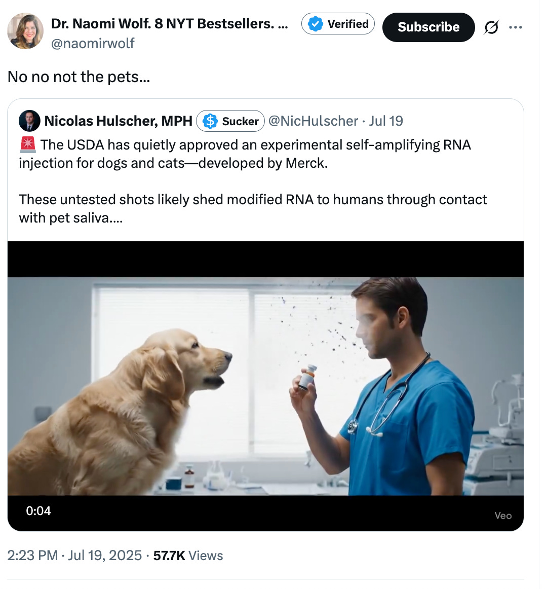 No no not the pets...