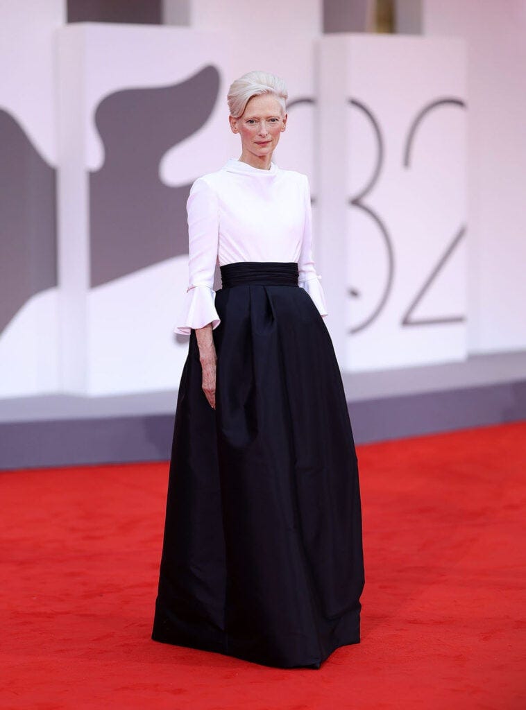 Tilda Swinton's Elegant Chanel Moment at Venice Film Festival