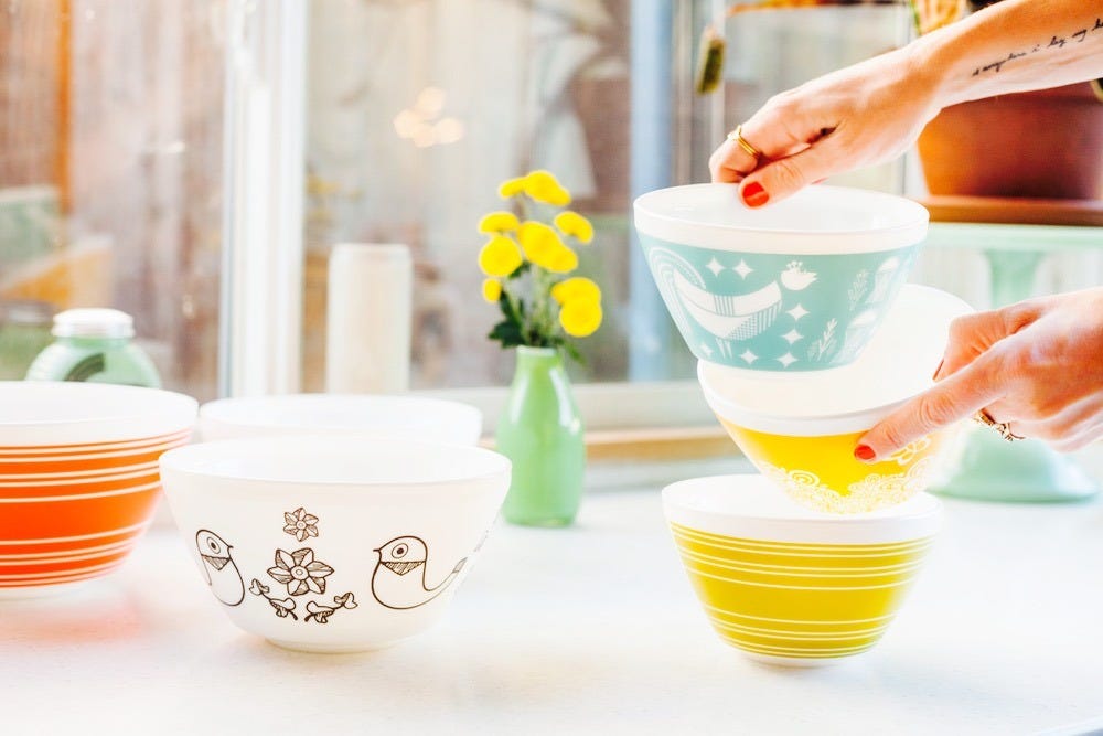 vintage charm pyrex 