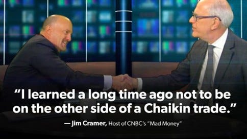 Marc Chaikin and Jim Cramer Marc Chaikin and Jim Cramer