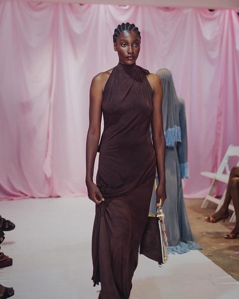 Some off-site private shows starring (L-R) Ejiro Amos Tafiri, Sisiano, Wanni Fuga, Tiffany Amber, Lisa Folawiyo, Kadiju, Abiola Olusola × Shekudo, Orange Culture, and Éki Kéré. 