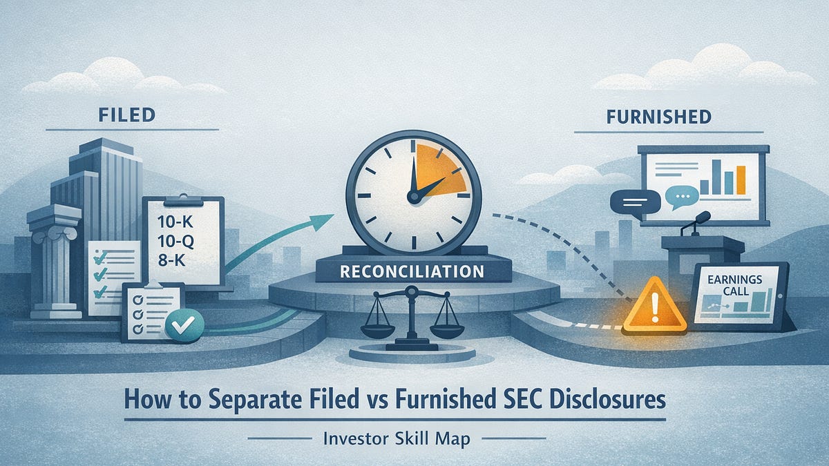 How to Separate Filed vs Furnished SEC Disclosures